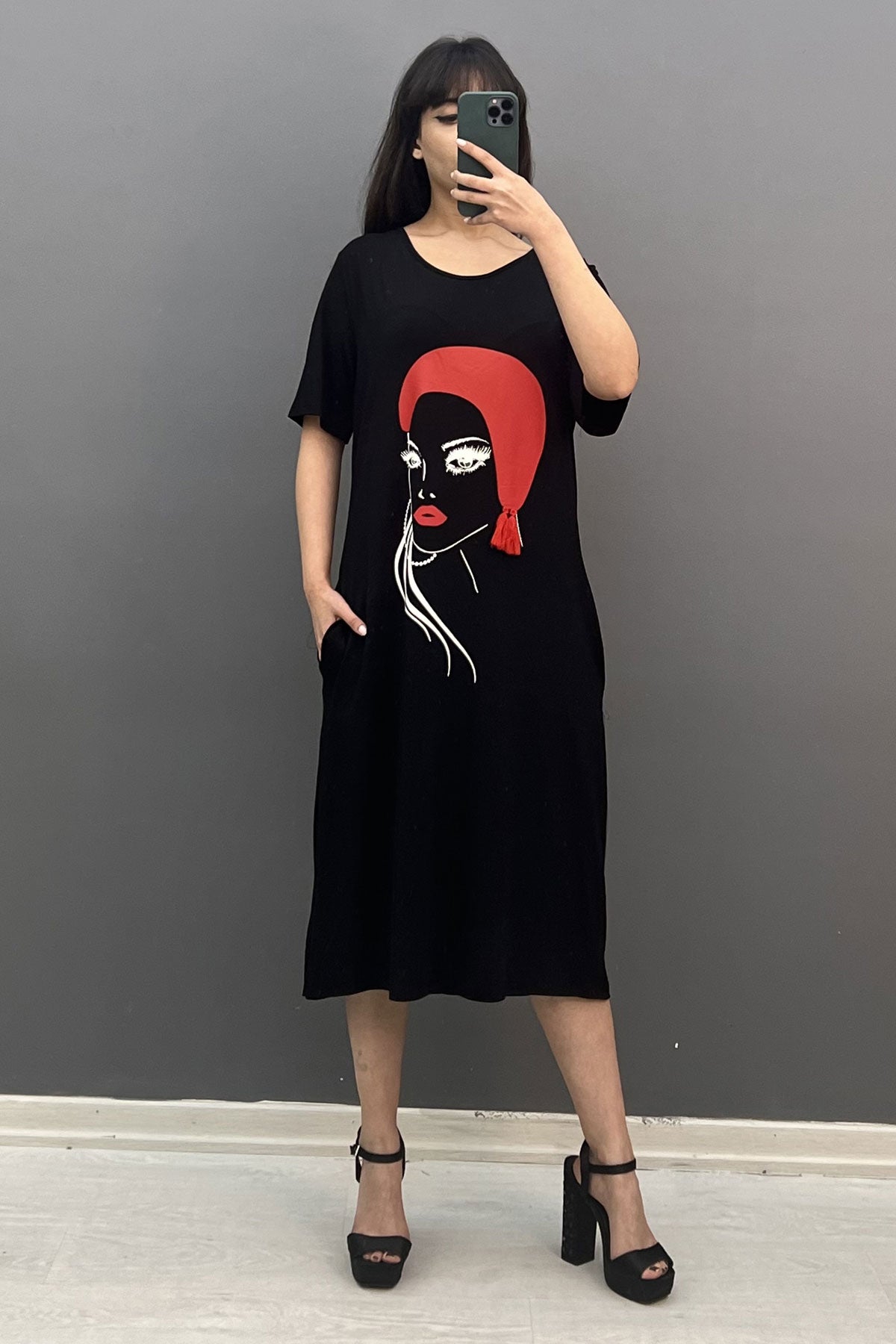Kadın Figür Elbise SK-8114